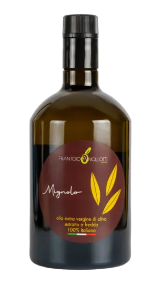 Olio Extravergine di oliva monocultivar Mignola italiano 2025/26 - Bottiglia 0,75L - Frantoio Ancillotti